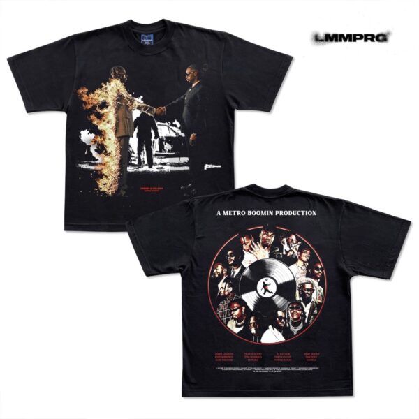 KAOS BAJU METRO BOOMIN OVERSIZE | Vintage Bootleg Raptee